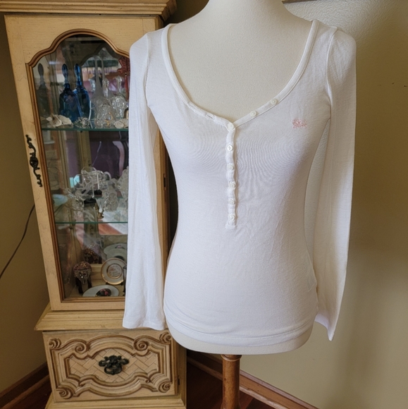 Burberry Blue Label Tops - BURBERRY BLUE LABEL EMBELLISHED KNIT TOP